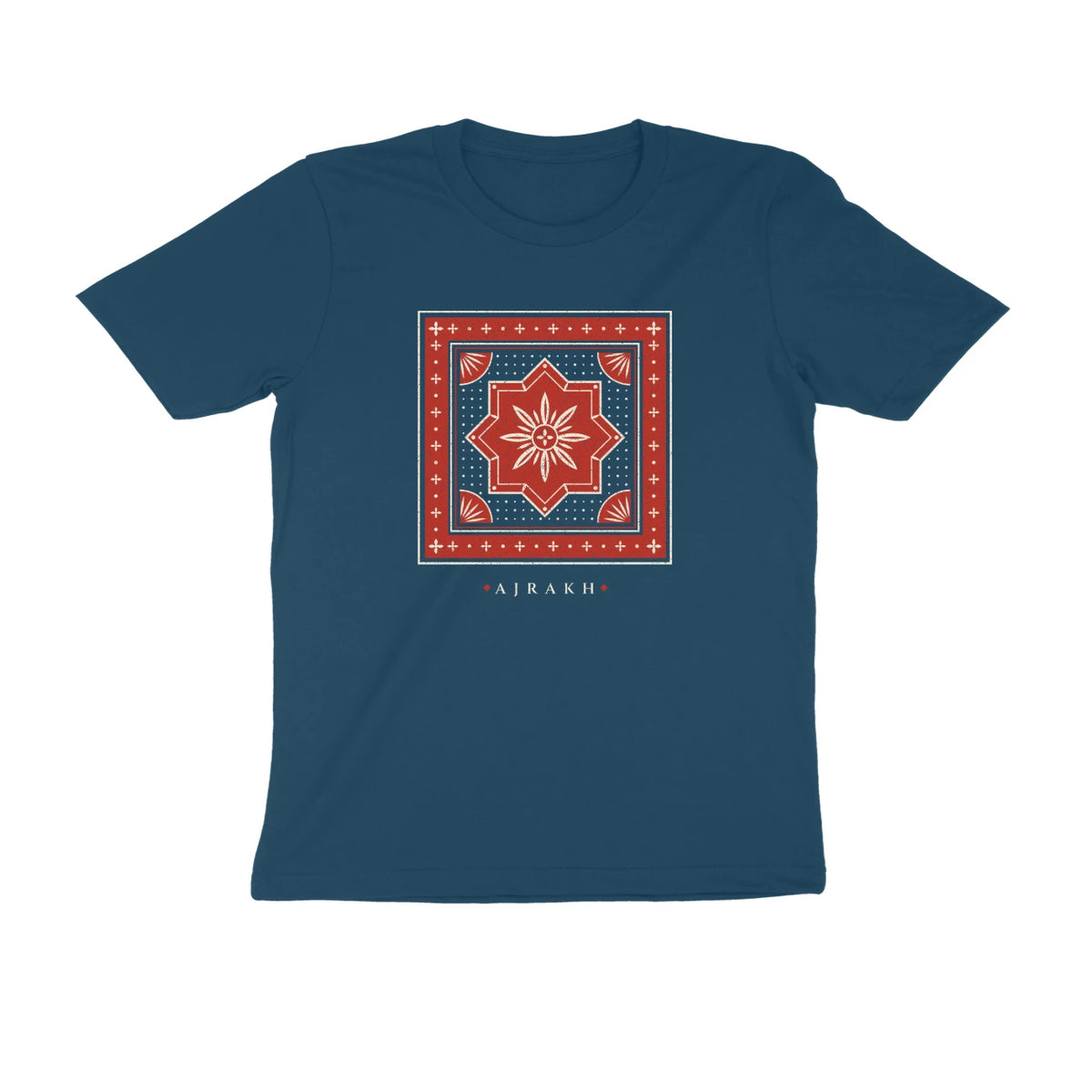 Ajrakh Star – Unisex T-shirt - Navy Blue
