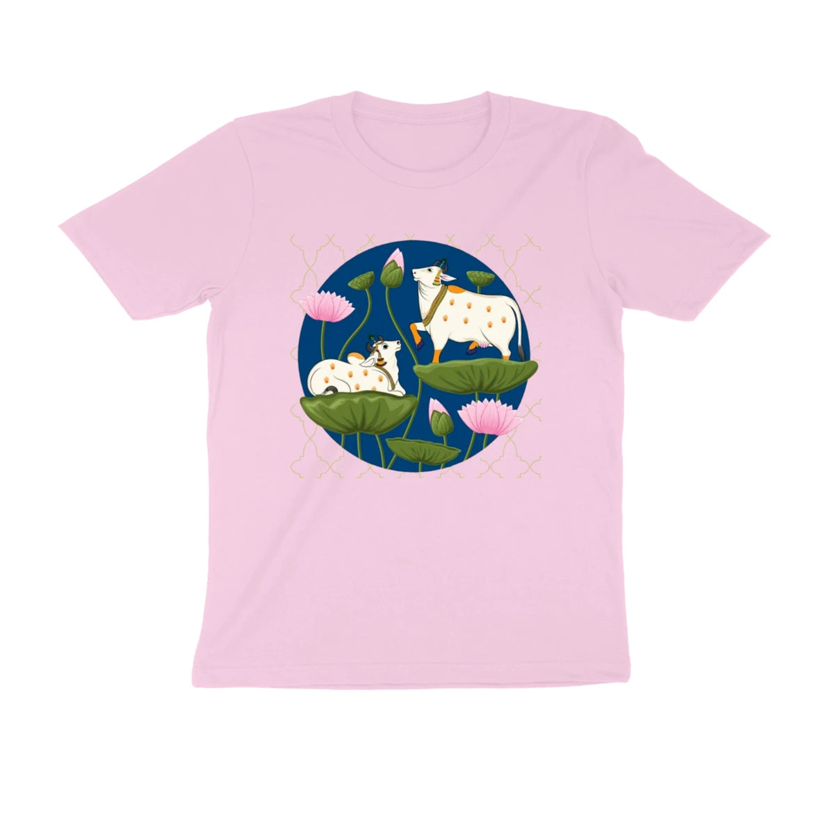 Pichwai Essence - Unisex Tee - Light Pink