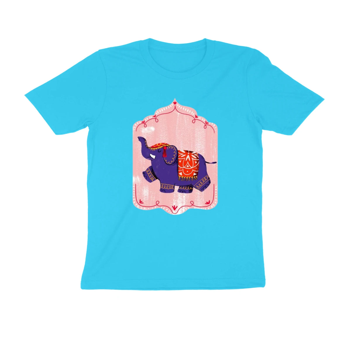 Royal Blue Elephant - Unisex T-shirt - Sky Blue
