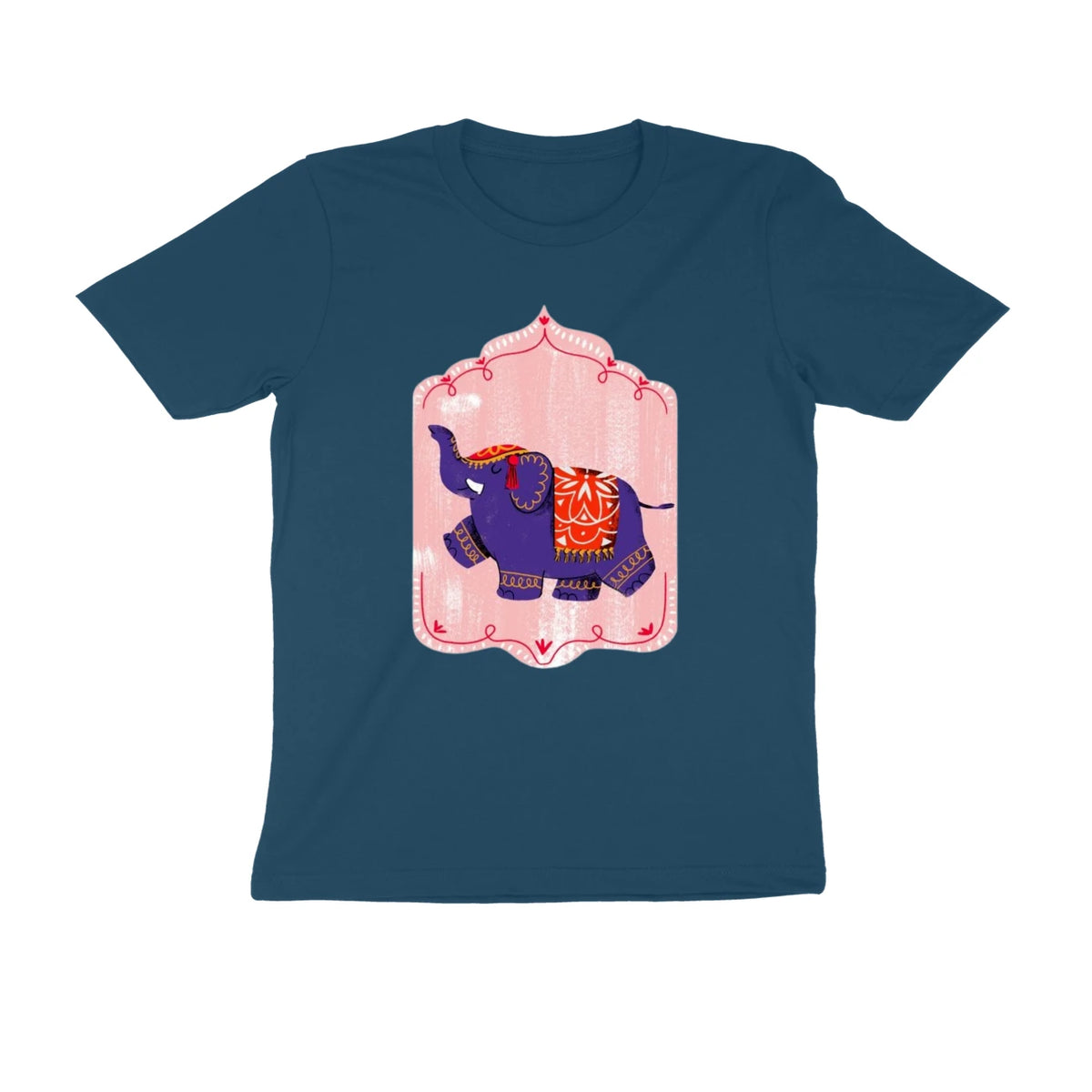 Royal Blue Elephant - Unisex T-shirt - Navy Blue