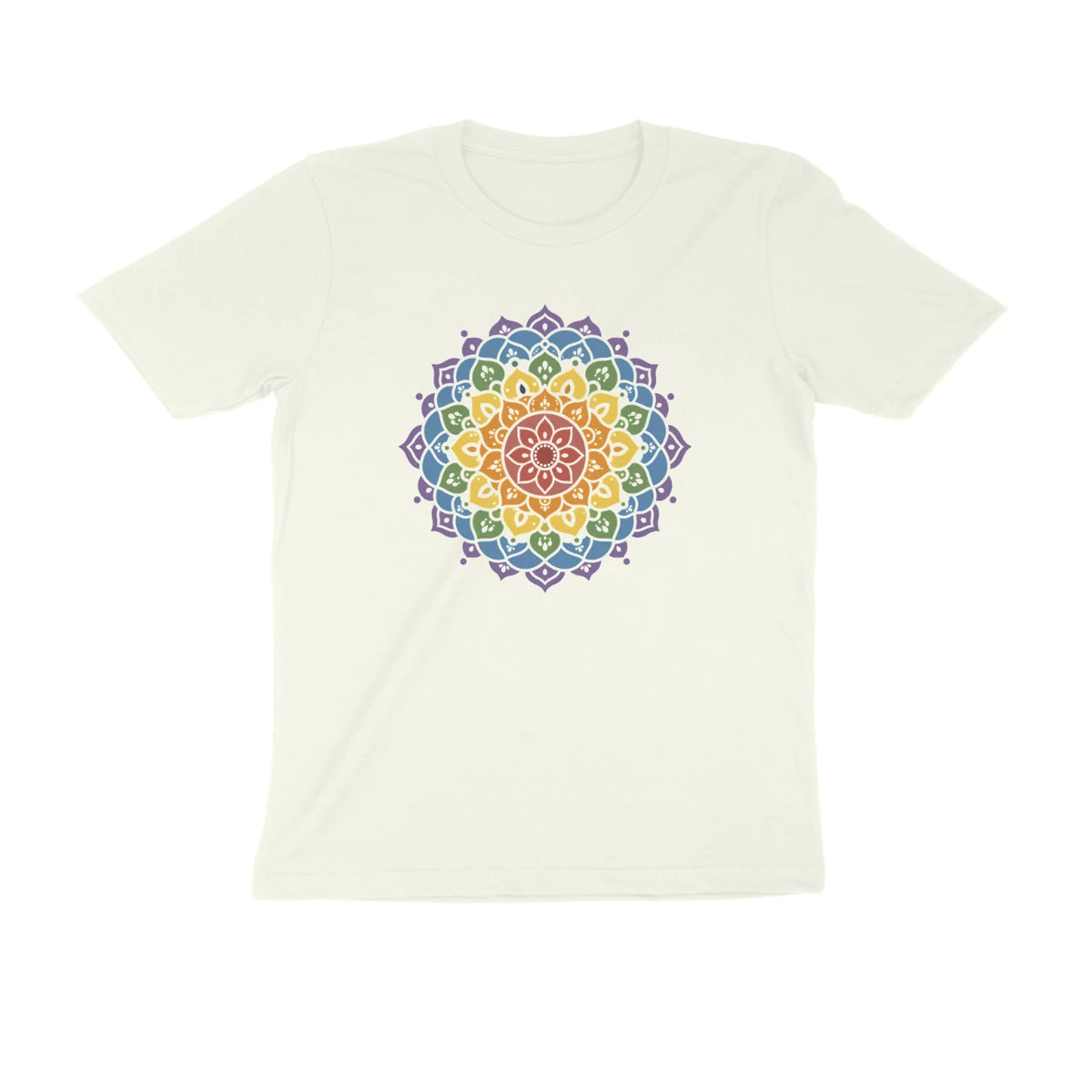 Circle Mandala - Unisex T-shirt - Ivory