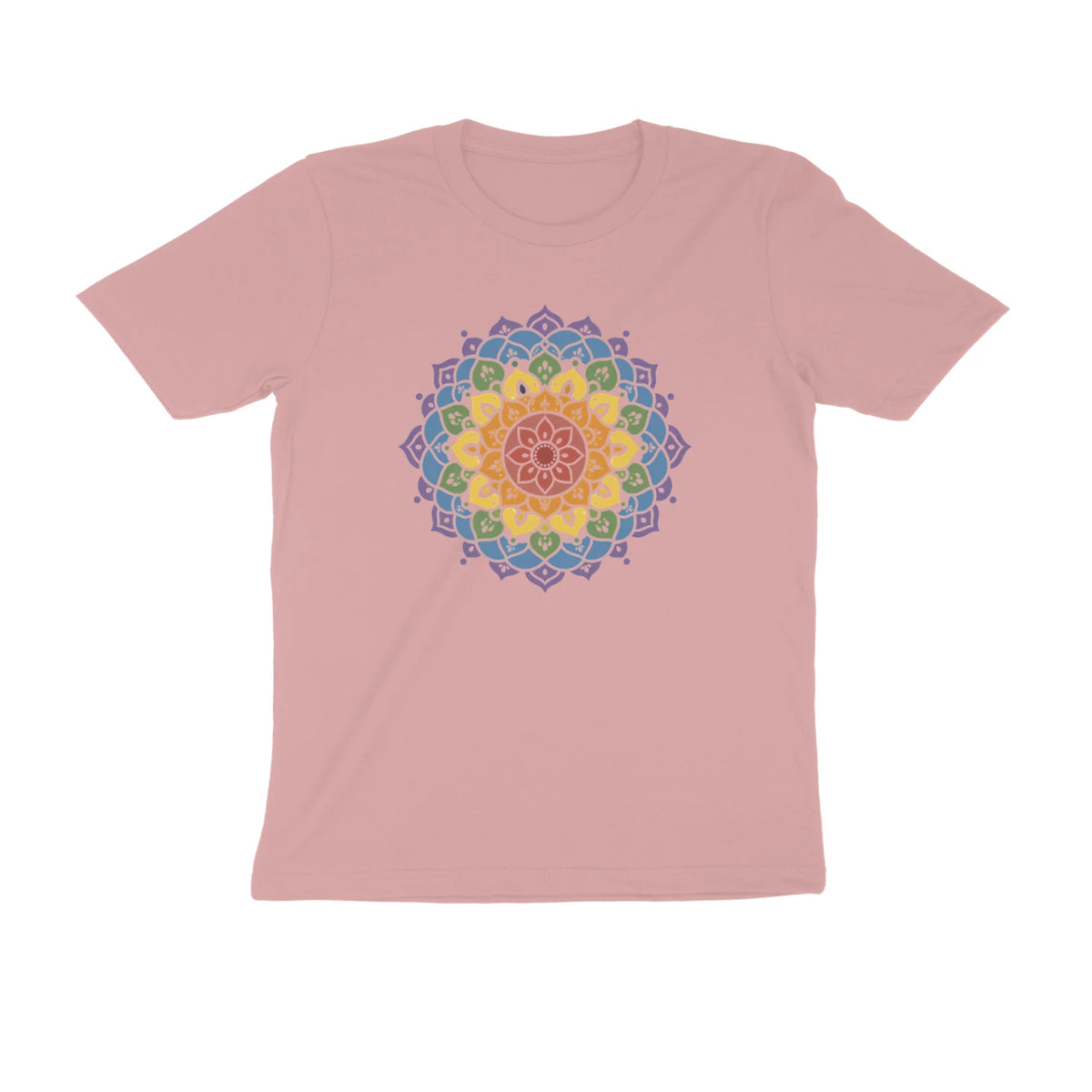Circle Mandala - Unisex T-shirt - Pastel Dusty