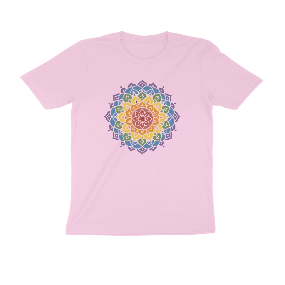 Circle Mandala - Unisex T-shirt - Light Pink